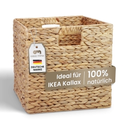 Casa Mina® Aufbewahrungskorb 31x31x31cm passend für Kallax Regal 