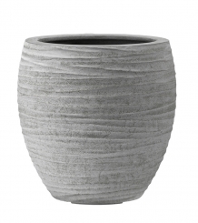 Emsa Fiberglas Pflanzkübel Esteras Timaru dust grey 57cm 