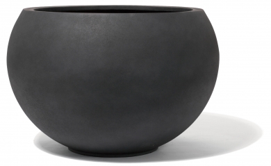 Pflanzkübel Fiberglas Telford Anthrazit 31cm 