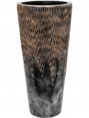 Pflanzkübel Fiberglas Luxe Lite Universe Comet Partner bronze 70cm 