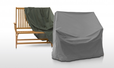 Abdeckhaube für Gartenbank 160x70x90cm grau 146254 