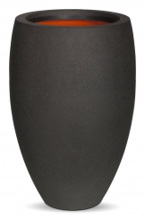 Blumenvase Capi Tutch schwarz 
