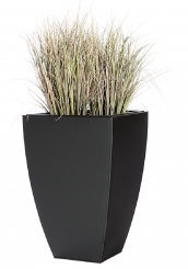Zink Blumenkübel Pflanzkübel Peking schwarz 80cm 
