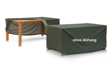 Abdeckhaube für Tischplatte 160x90cm grün 146916-S 