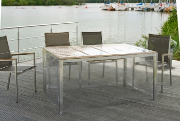 Schutzhülle für Gartentisch 100x100x70cm 142117 