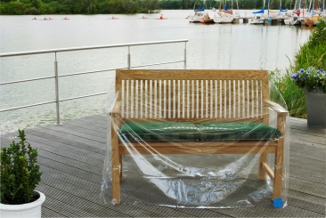 Abdeckhaube für Gartenbank 145cm 142252 