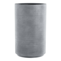 Blumenkübel Fiberglas Esteras Paisley bleifarben 37cm 