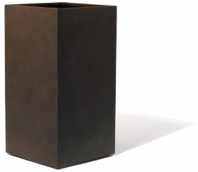 Fiberglas Pflanzkübel Bexley Rost 65x31x31cm