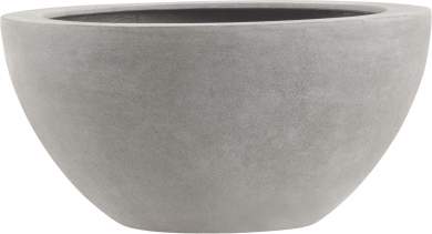 Fiberglas Pflanzschale Esteras Bristol warm concrete D 33cm H 16cm