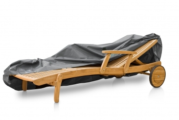 Abdeckhaube für Liege 200x70x56/40cm grau 146256 