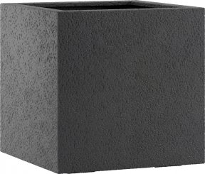 Pflanzkübel groß aussen Esteras Lisburn Basalt Black 47cm 
