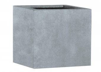 Pflanzkübel Esteras Lisburn grau 27cm hoch 