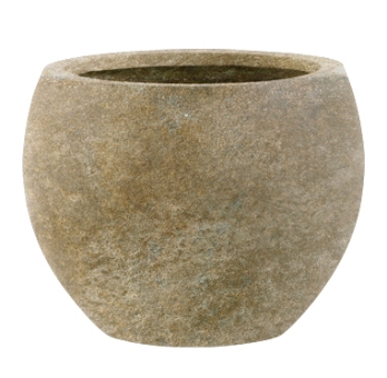 Blumenkübel Esteras Woodley old stone brown 49cm