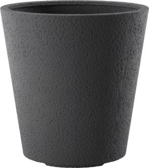 Pflanzkübel Esteras Kent Basalt Black 27cm 