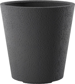 Pflanzkübel Esteras Lisburn Basalt Black 27cm 