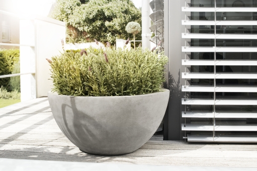Pflanzschale Esteras Bristol warm concrete D60cm 